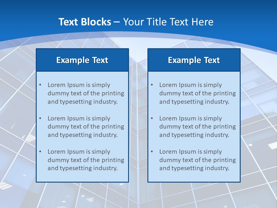 Shiny Office Lines PowerPoint Template