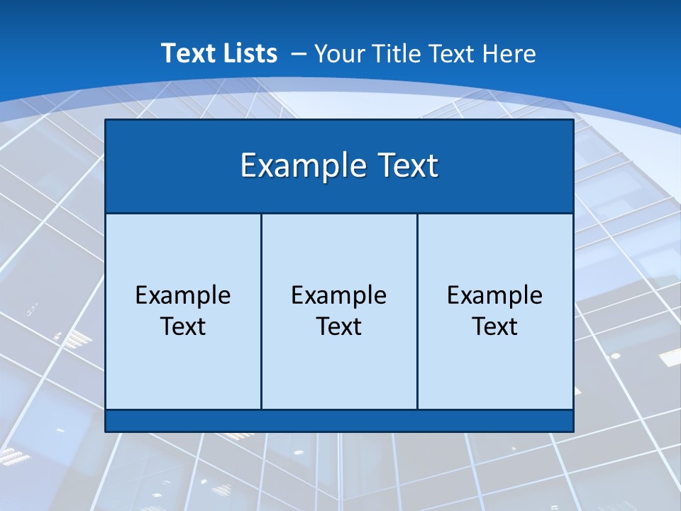 Shiny Office Lines PowerPoint Template