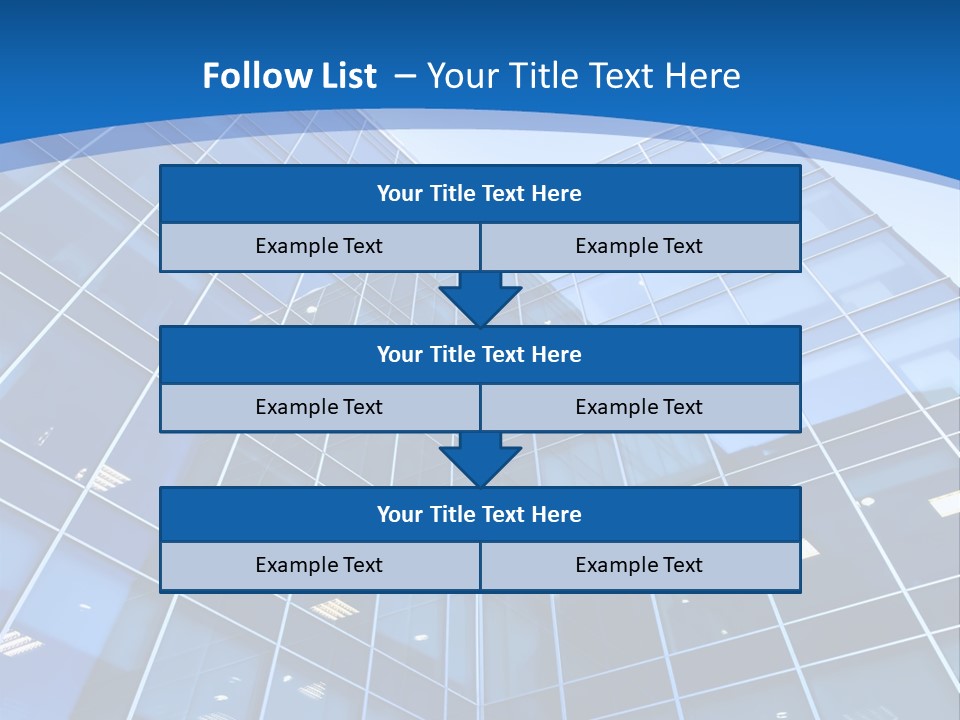 Shiny Office Lines PowerPoint Template