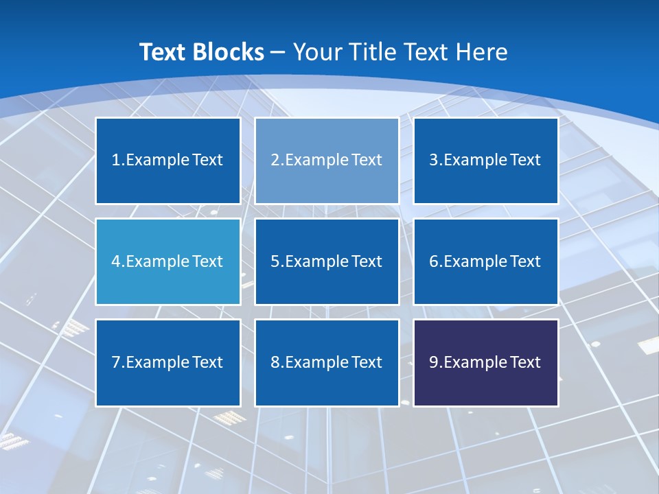 Shiny Office Lines PowerPoint Template