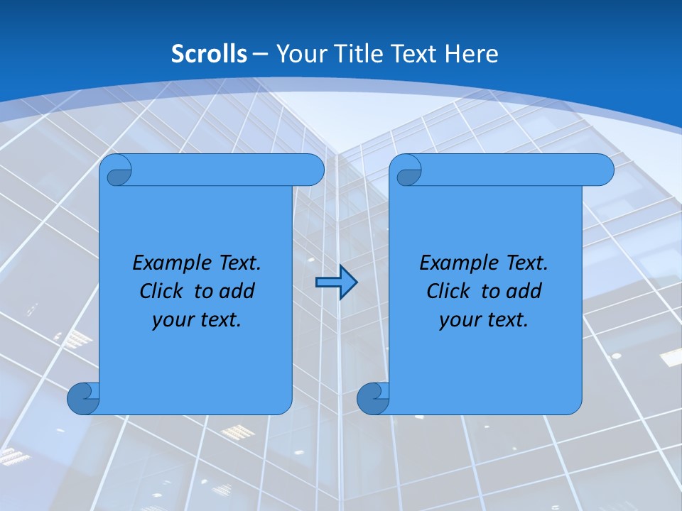Shiny Office Lines PowerPoint Template