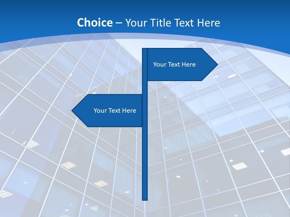 Shiny Office Lines PowerPoint Template