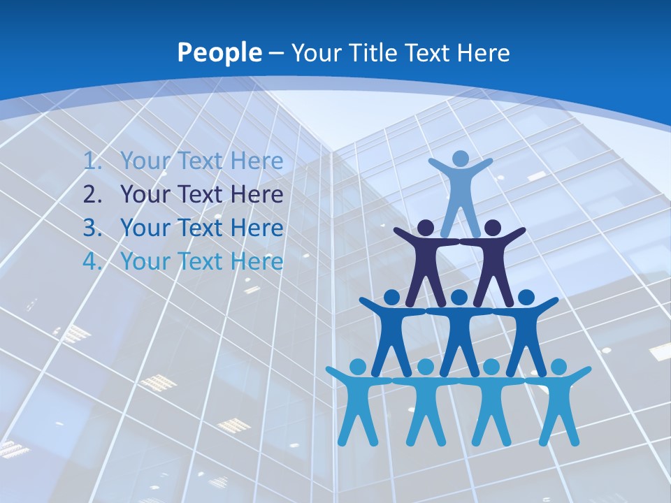 Shiny Office Lines PowerPoint Template