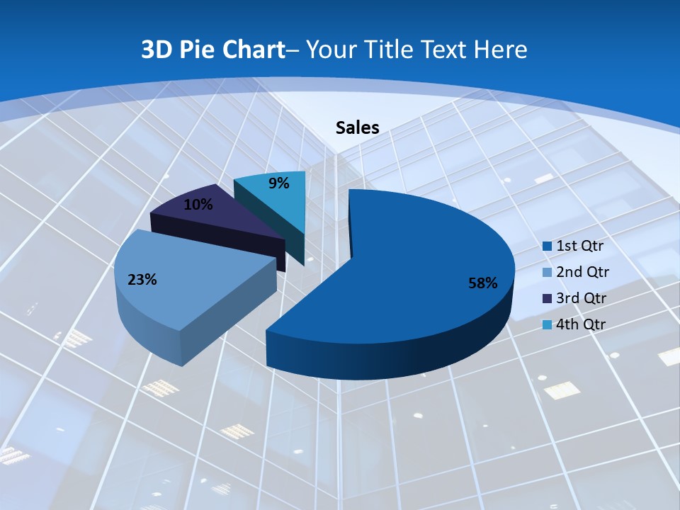 Shiny Office Lines PowerPoint Template