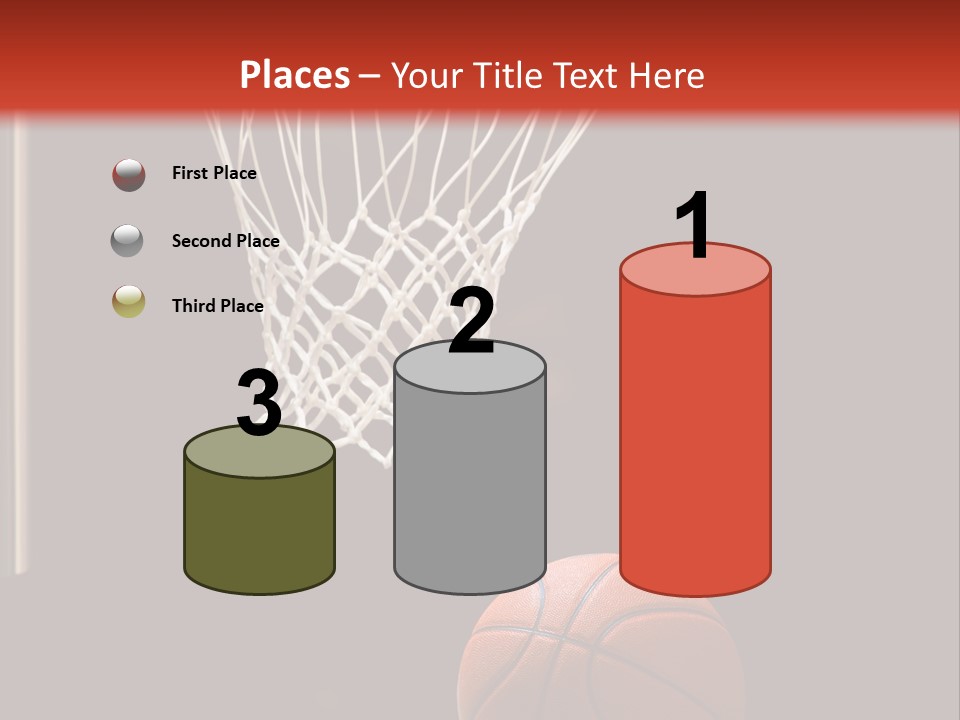 Ball Net Goal PowerPoint Template