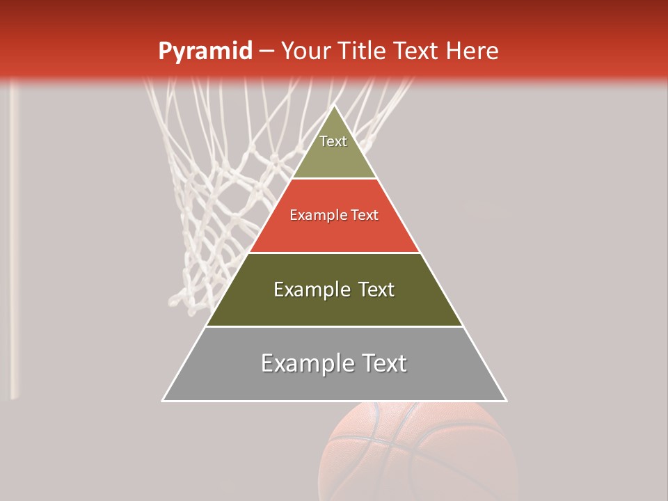 Ball Net Goal PowerPoint Template
