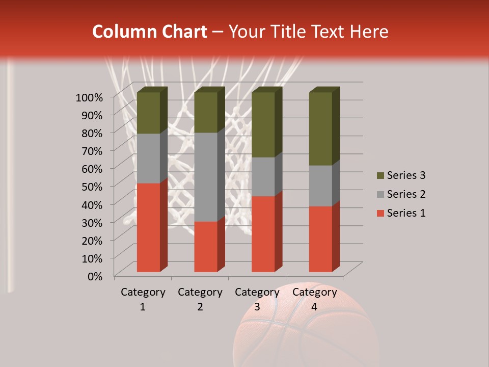 Ball Net Goal PowerPoint Template