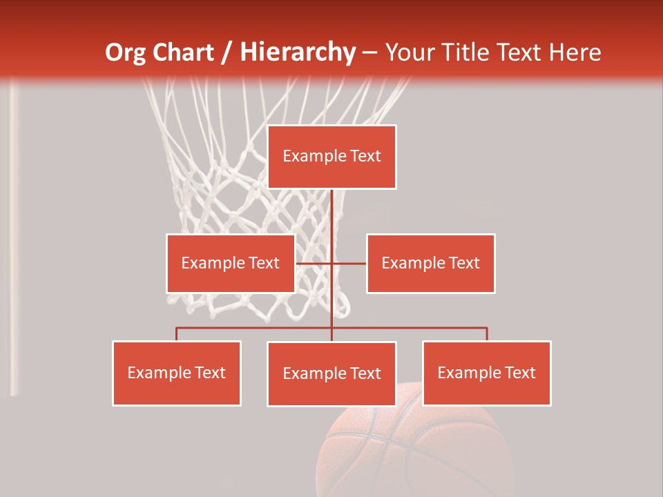 Ball Net Goal PowerPoint Template