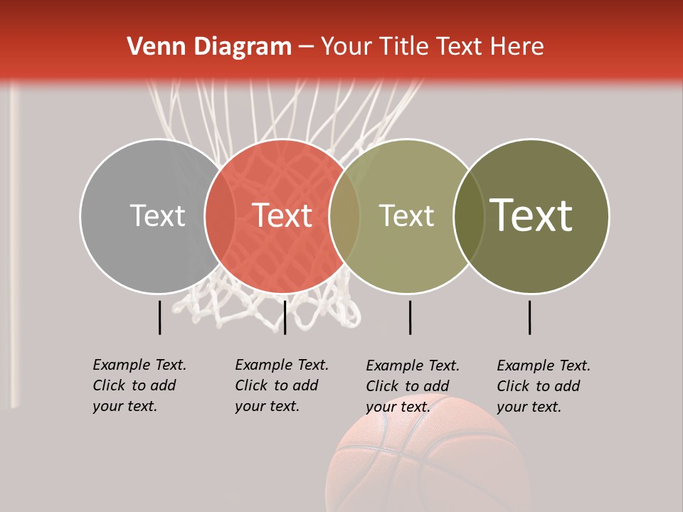 Ball Net Goal PowerPoint Template