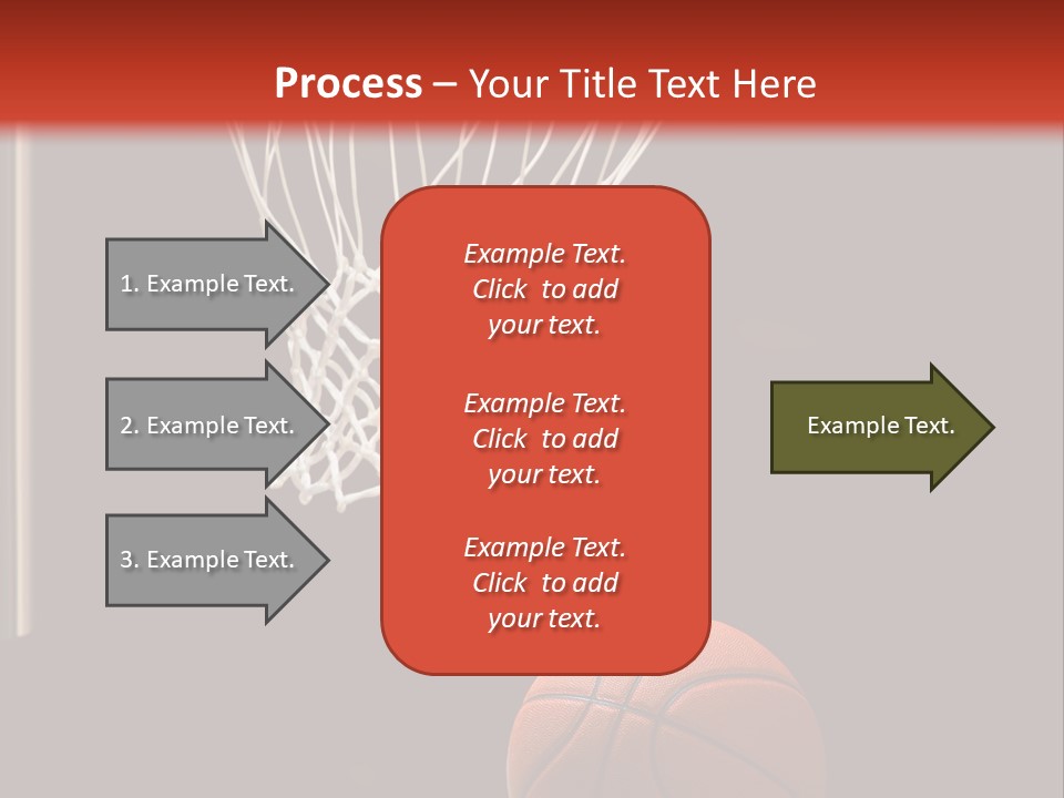 Ball Net Goal PowerPoint Template