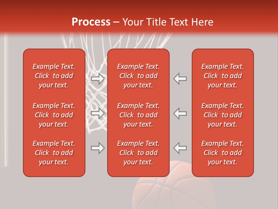 Ball Net Goal PowerPoint Template