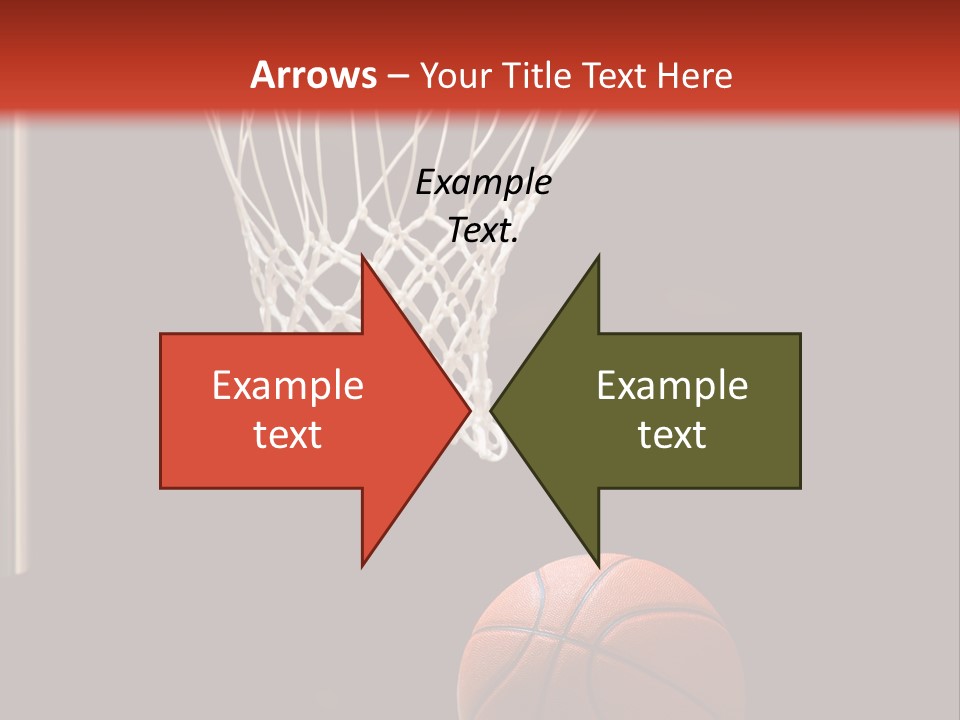 Ball Net Goal PowerPoint Template