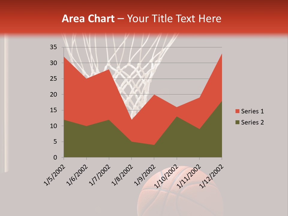 Ball Net Goal PowerPoint Template