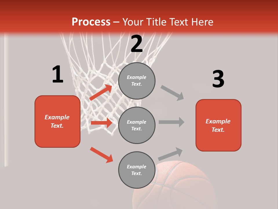 Ball Net Goal PowerPoint Template