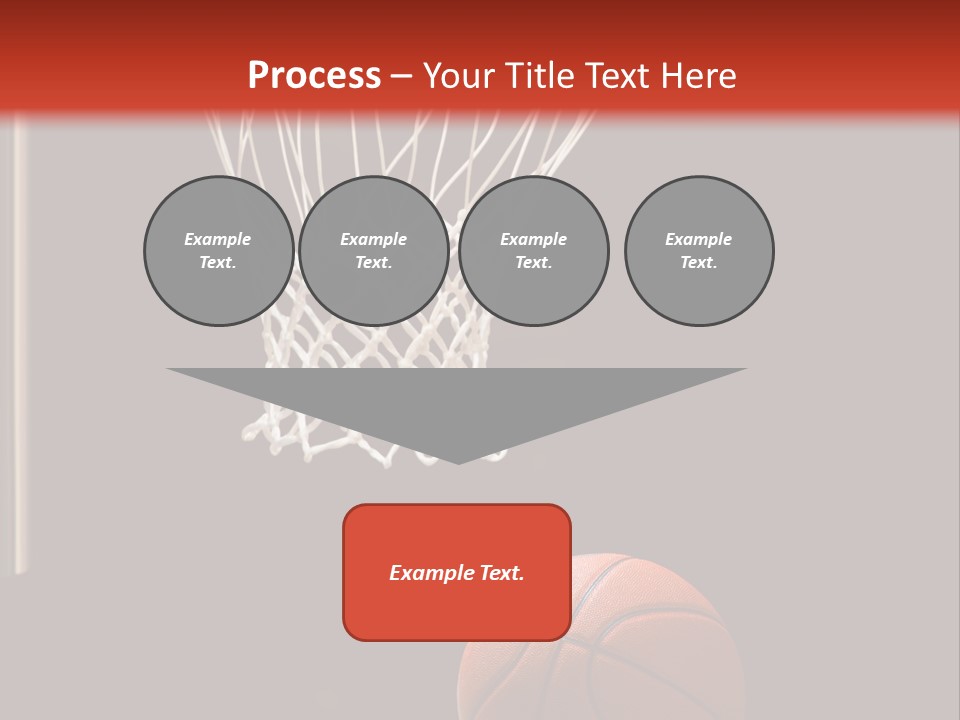 Ball Net Goal PowerPoint Template