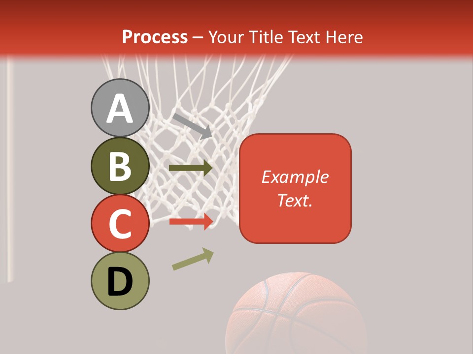 Ball Net Goal PowerPoint Template