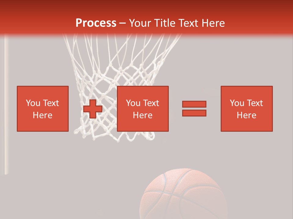 Ball Net Goal PowerPoint Template