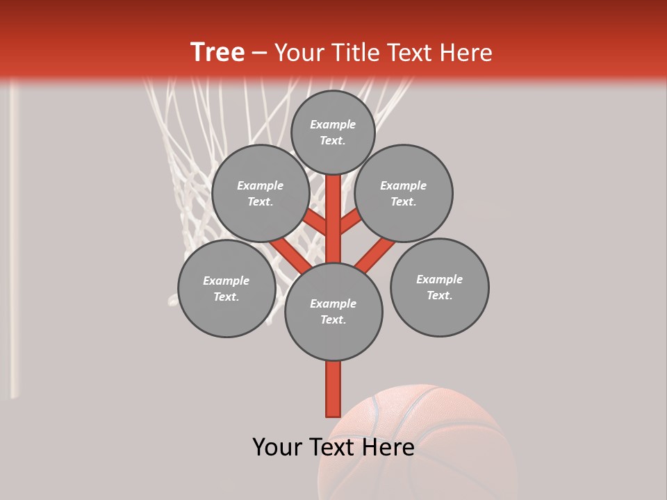 Ball Net Goal PowerPoint Template