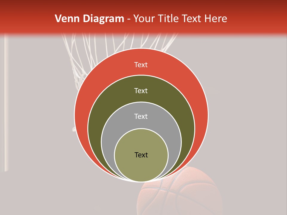 Ball Net Goal PowerPoint Template