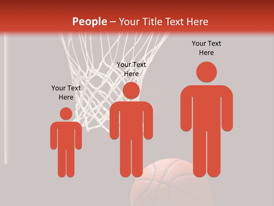 Ball Net Goal PowerPoint Template