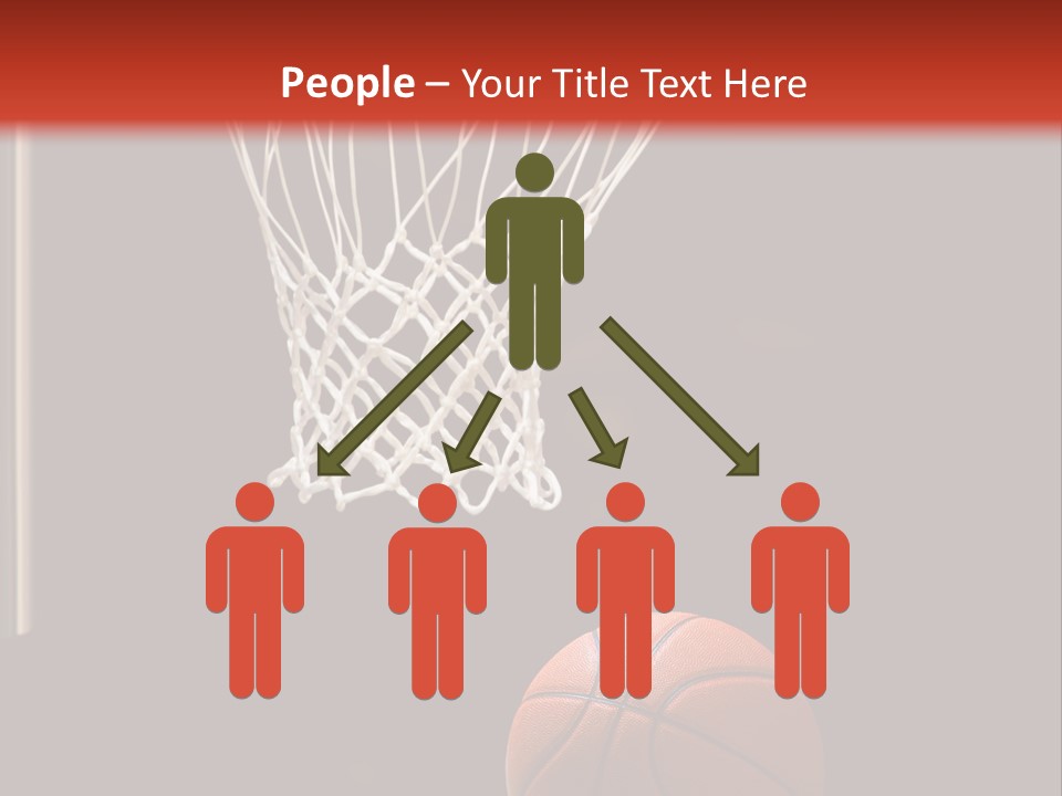 Ball Net Goal PowerPoint Template