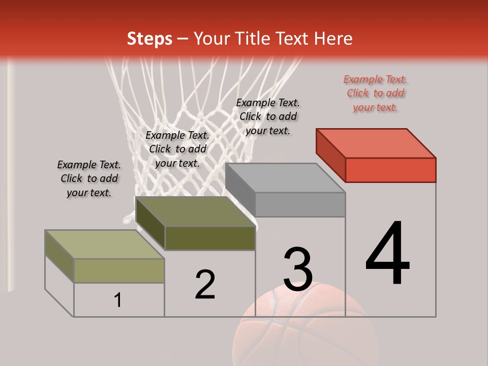 Ball Net Goal PowerPoint Template