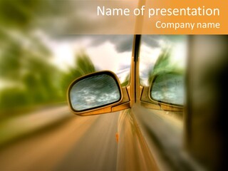 Background Auto Mirror PowerPoint Template