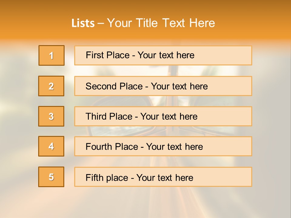 Background Auto Mirror PowerPoint Template