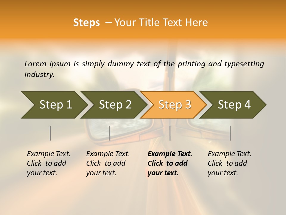Background Auto Mirror PowerPoint Template