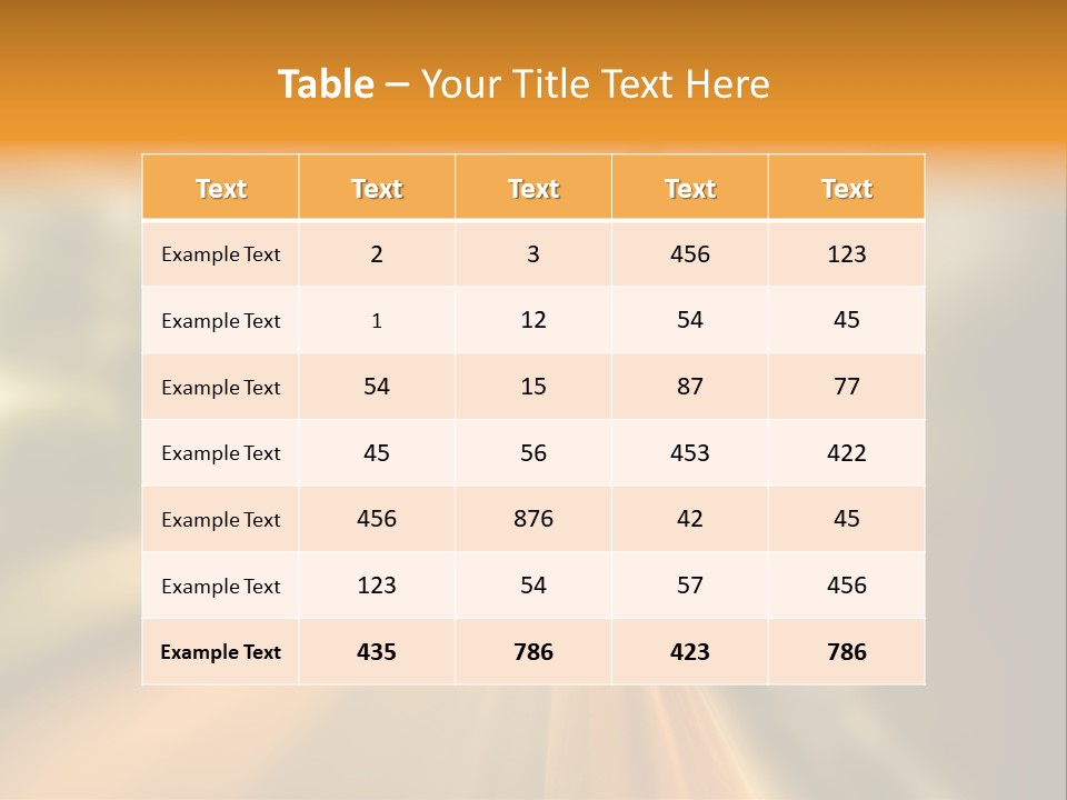 Background Auto Mirror PowerPoint Template