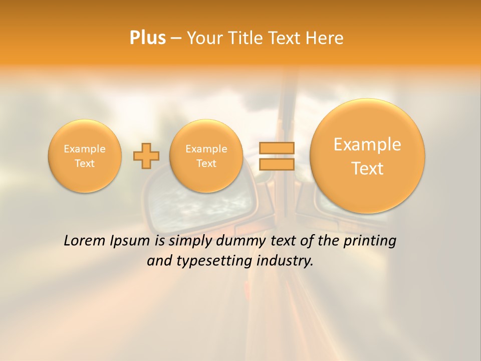 Background Auto Mirror PowerPoint Template