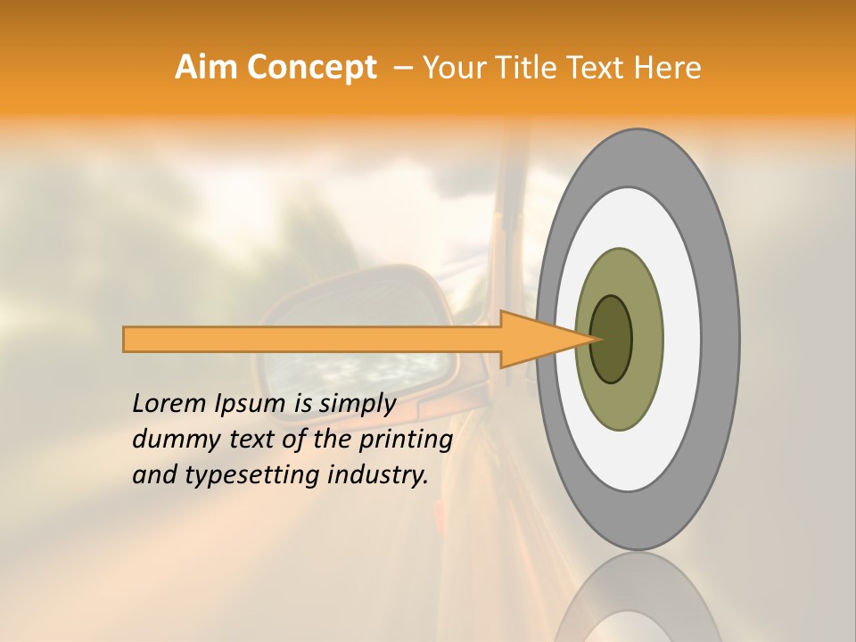 Background Auto Mirror PowerPoint Template