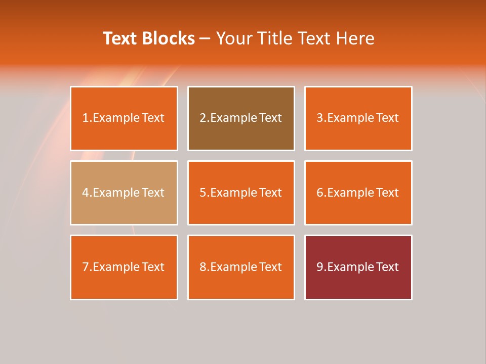 Energy Concepts Graphic PowerPoint Template