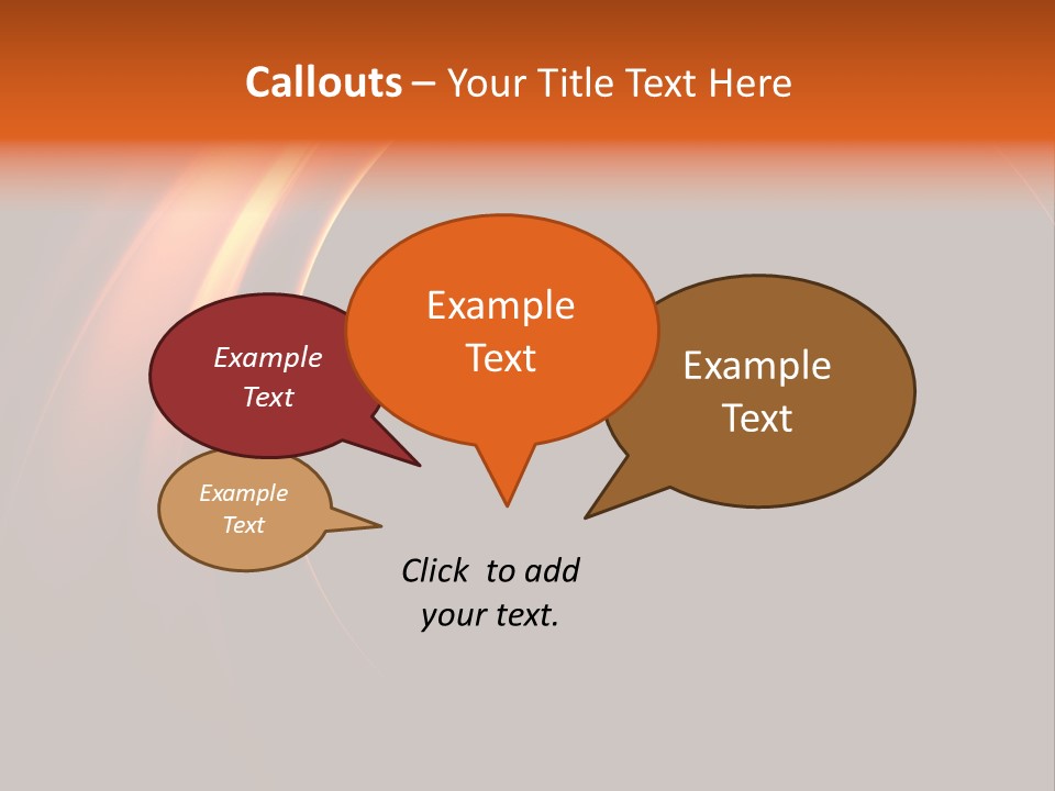 Energy Concepts Graphic PowerPoint Template