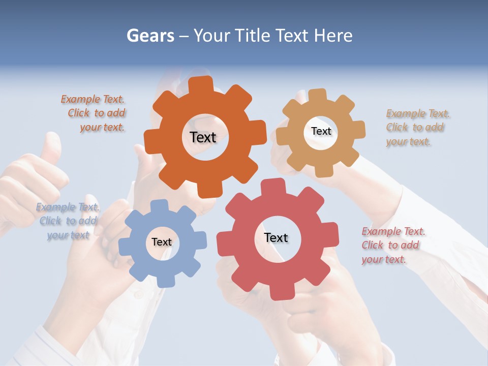 Attitude Success Idea PowerPoint Template