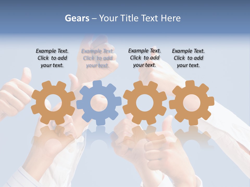 Attitude Success Idea PowerPoint Template