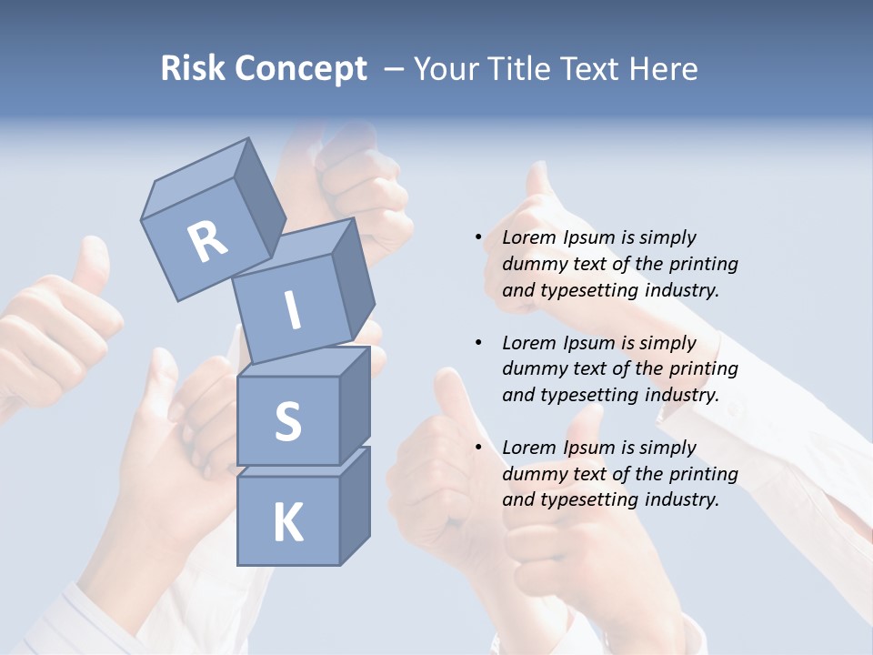 Attitude Success Idea PowerPoint Template