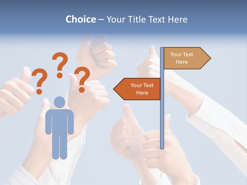 Attitude Success Idea PowerPoint Template