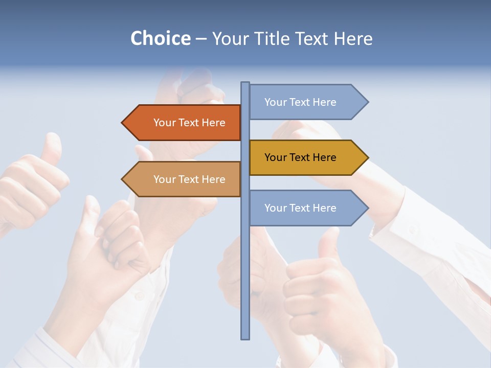 Attitude Success Idea PowerPoint Template