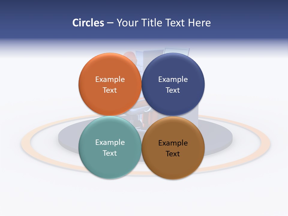 Communication Screen Data PowerPoint Template