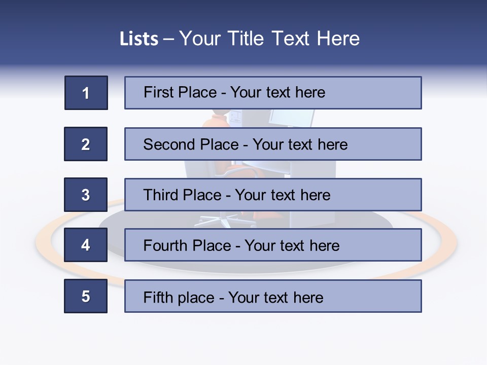 Communication Screen Data PowerPoint Template