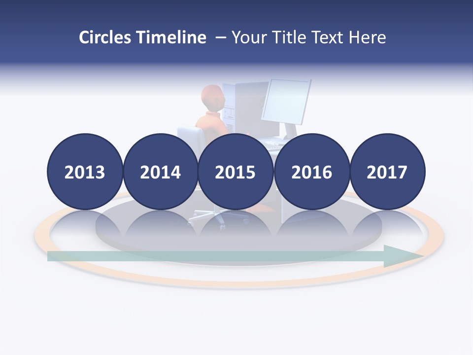 Communication Screen Data PowerPoint Template