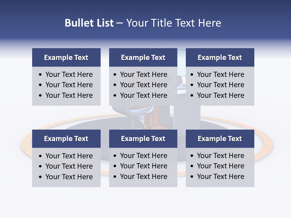 Communication Screen Data PowerPoint Template