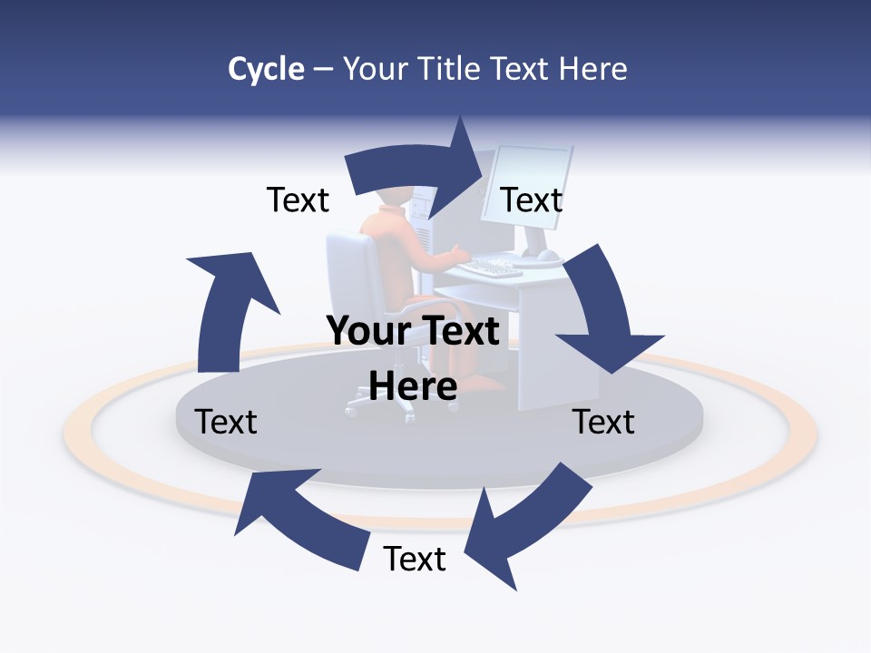 Communication Screen Data PowerPoint Template