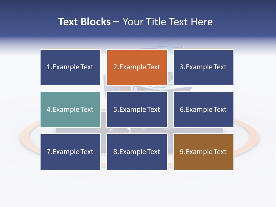 Communication Screen Data PowerPoint Template