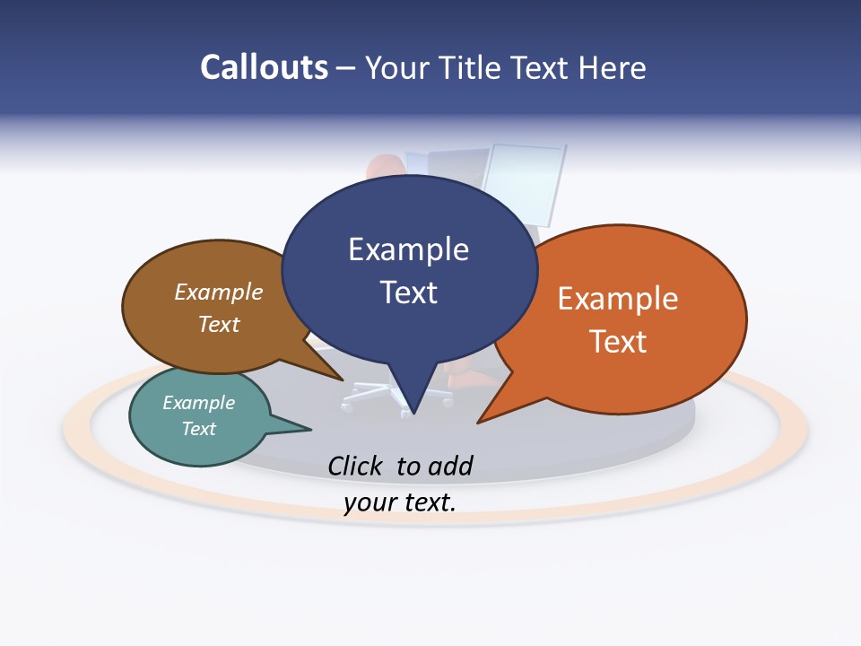Communication Screen Data PowerPoint Template