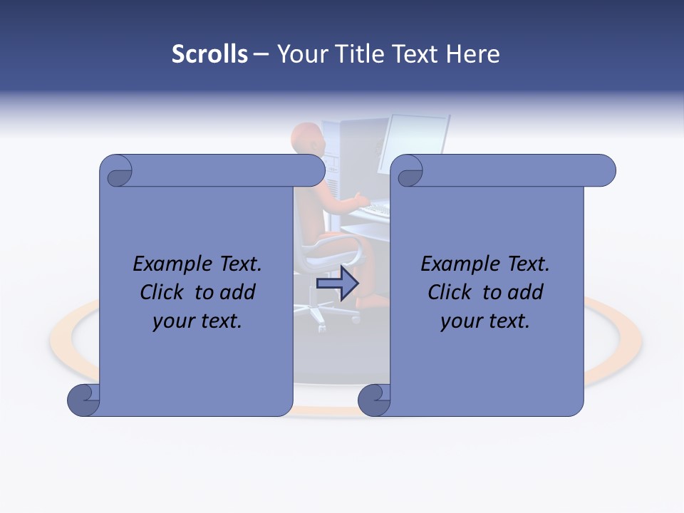 Communication Screen Data PowerPoint Template
