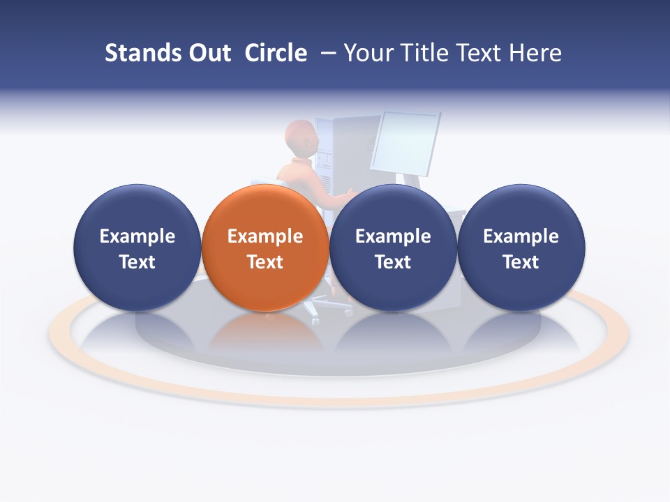 Communication Screen Data PowerPoint Template