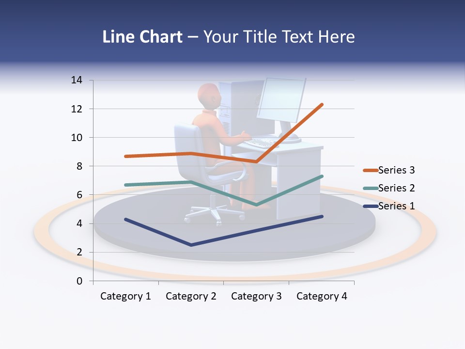 Communication Screen Data PowerPoint Template