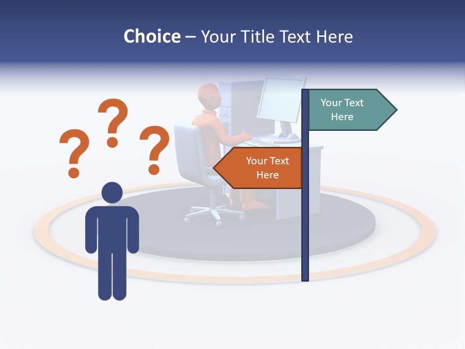 Communication Screen Data PowerPoint Template